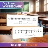 SCRIBBLEDO Number Line Dry Erase Board 4"x12" – Reusable Math Practice Board for Students Classroom & Homeschool Learning - 2 of 4