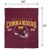 NFL Washington Commanders Vintage Arch Cozy Knit Throw Blanket - 3 of 3