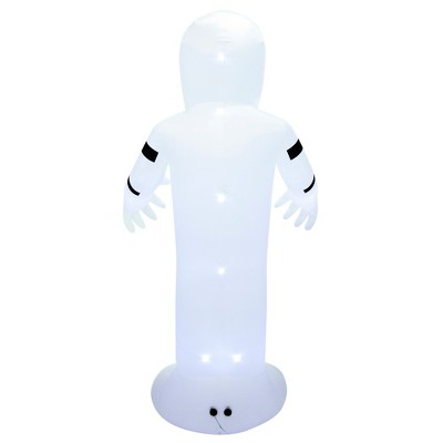 20 ft Giant Inflatable White and Black Mummy