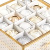 SONGMICS Large Christmas Ornament Storage Boxes, 3-Inch Balls, 8 Trays, 128 Slots, Plastic Christmas Storage Container with Lid - 4 of 4