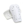 Unique Bargains Football Outdoor Sports Legs Guards Pad White 1 Pair - 2 of 3