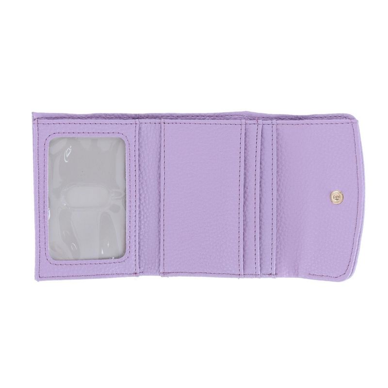 Buxton Women's Stylish and Colorful Mini Trifold Wallet, 2 of 5