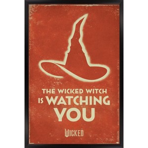 Trends International Wicked: For Good (2025) - The Wicked Witch Is Watching You Framed Wall Poster Prints - 1 of 4
