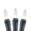 Novelty Lights 100 Light Incandescent Mini Christmas String Lights Black Wire 50 Feet - 4 of 4