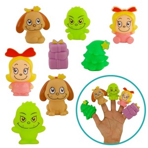 Infantino Baby Grinch Bath Toy Gift Set - Christmas - 1 of 4