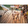 TravelChair Kanpai Bamboo Side Table – 2689KP, Portable Tables for Outdoor Adventures, Folding Table - 3 of 4