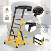 Topside Automotive Engine Creeper, Adjustable Height from 48" - 66", 400LBS Capacity Foldable Top Side Creeper for Home Garage Workshop - 3 of 4