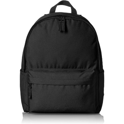 Paaaawaters Basics Backpack for School, Study, Travel, Durable Classic Design, Book Bag, Black