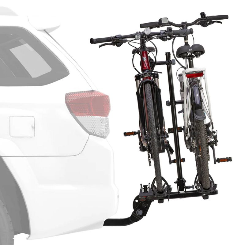 Yakima OnRamp 1.25  Inch EBike Hitch Mounted Bike Rack Holds 2 Bicycles up to 66 Pounds Each Compatible with Yakima BackSwing and StraightShot, Black, 4 of 7