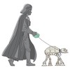 Mens Star Wars Darth Vader AT-AT Walking the Dog Lightweight Hoodie - 2 of 4