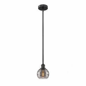 Rochester - 1 Light Stem Hung Mini Pendant In Industrial Style-7.38 Inches Tall and 5.88 Inches Wide - 1 of 1