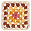 Red Heart All in One Granny Square Yarn 24 Pack-Aran - Warm Wheat - 3 of 4