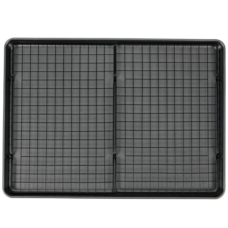 Wilton 15&#34;x21&#34; Mega Cookie Sheet with Two Cooling Racks, 1 of 6