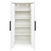 AndMakers Wood 31.5 in. Pantry Cabinet with Shelves - 4 of 4