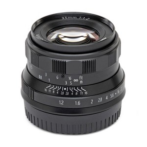 Koah Artisans Series 35mm f/1.2 Manual Focus Lens for Canon EOS-M Mount (Black) - 1 of 3