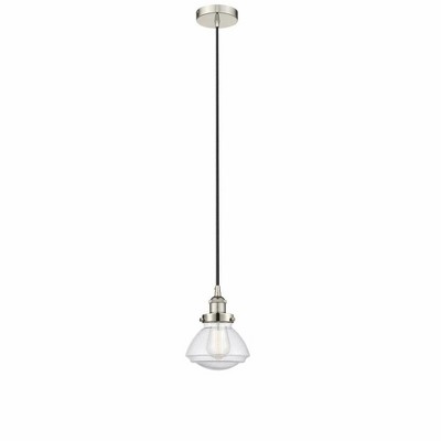 Olean - 1 Light Mini Pendant In Industrial Style-8.75 Inches Tall and 6.75 Inches Wide