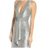Women's Plunge Neck Matte Sequin Sheath Dress - Harlyn - 4 of 4