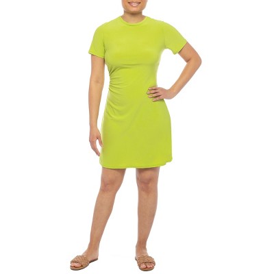 Tiana B. - Short Sleeve Ity Side Pleat Tee Dress : Target