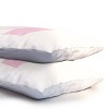 Deny Designs King April Lane Art Block Pink Monogram H Microfiber Printed Pillow Sham - 3 of 3