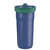 Zak Designs 20 fl oz Double Walled Stainless Steel Sutton Grip Insulated Tumbler - 2 of 4