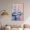 Art Remedy Pastel Sea Breeze Sailing Wall Art Framed - 2 of 4