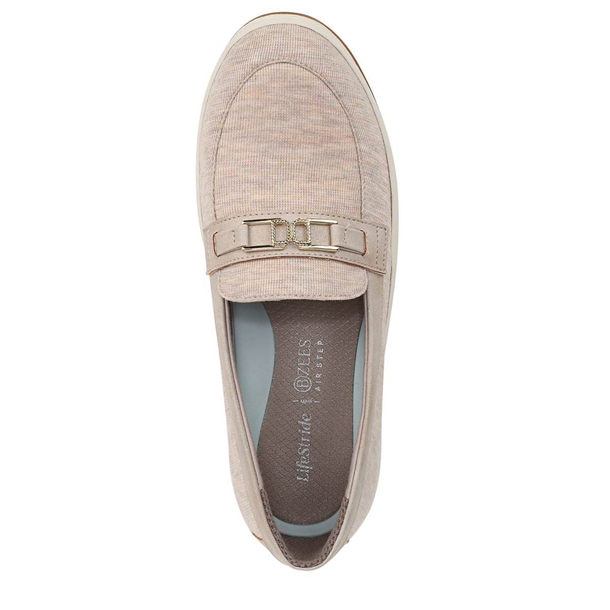 Женские туфли Bzees for Lifestride LifeStride Women's Daydream Loafer Barely Beige 8 M — фото 7