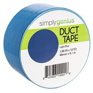 Bright Creations Art & Craft Duct Tape Heavy Duty, Craft Supplies, Colored Duct Tape, 1.88 in x 10 yards (Light Blue, Single roll) - 1 of 4