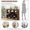 LOVMOR Sleek Design 24 Shoe Cubby Console - 3 of 4