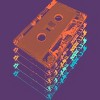 Men's Design By Humans Cassette Tapes By robotface T-Shirt - 2 of 3