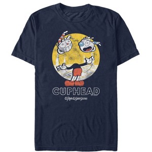 Men's Cuphead Retro Juggling Heads T-Shirt - 1 of 4