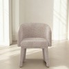 ROOMTEC Accent Arm Chair, Minimalist Style Leisure Backrest Chair, Living Room Barrel Chair, for Bedroom, Office - 3 of 4