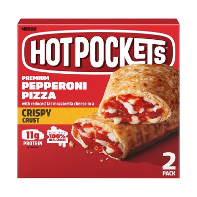 Hot Pockets Pepperoni Pizza Frozen Snacks With Crispy Crust - 9oz/2ct ...