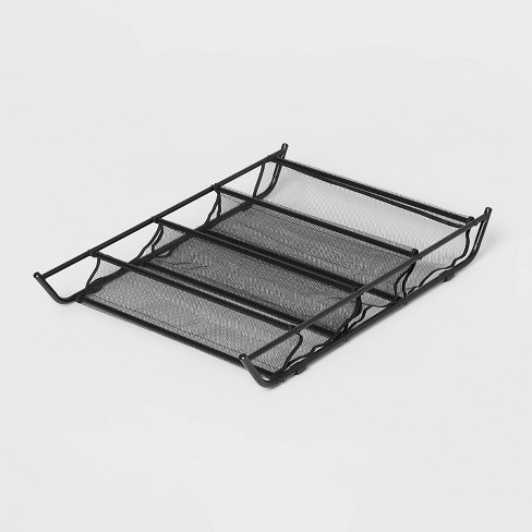 10 Shelf Hanging Shoe Storage Organizer Gray - Room Essentials™ : Target