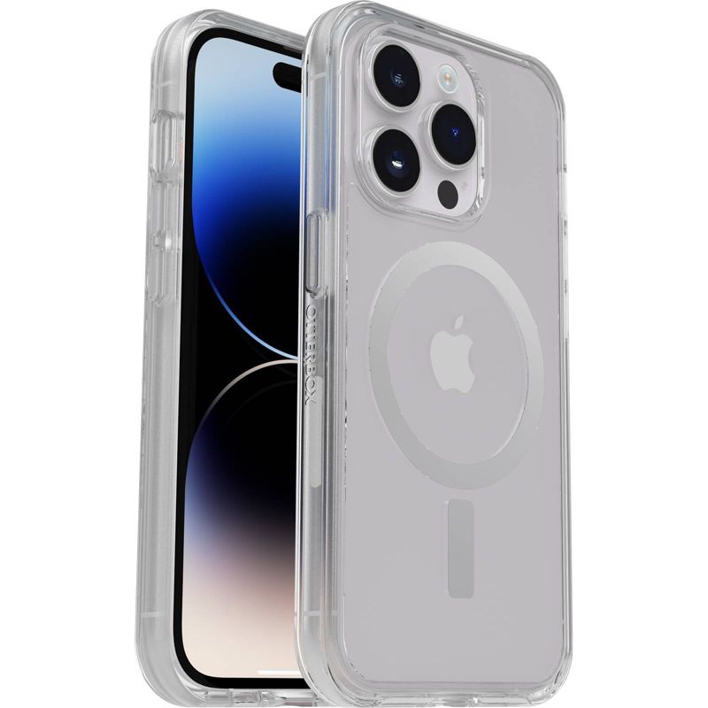 OtterBox Apple iPhone 14 Pro Symmetry Clear Plus Case with MagSafe - Clear, 4 of 5