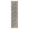 Lahome Oriental Runner Rug Washable Grey 2'1"x8' Kitchen Runner Rug Low-Pile Soft Farmhouse Print Carpet Runners for Hallways Entryway Laundry - 3 of 4