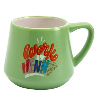 Queer Eye 17oz Stoneware Work It Henny Mug