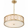 Crystorama Lighting Graham 6 - Light Chandelier in  Antique Gold - 2 of 4