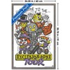 Trends International Netflix The Electric State - Exclusion Zone Tour By DJ Javier Framed Wall Poster Prints Barnwood Framed Version 22.375" x 34" - 3 of 4