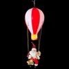 Northlight Lighted and Musical Santa Claus Hot Air Balloon Christmas Decoration - 43.5" - 3 of 4
