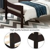 Whisen Morden Design Twin Size Wood Platform Bed with Headboard - 4 of 4