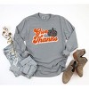 Simply Sage Market Women's Give Thanks Pumpkin Long Sleeve Garment Dyed Tee - 3 of 4
