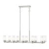 Livex Lighting Manhattan 10 - Light Chandelier in  Brushed Nickel - 3 of 4