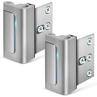 DOMETOUR Home Security Door Reinforcement Lock, Childproof High Security Latch, Withstands 800lbs