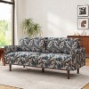 Christopher Knight Home Elara Modem 75.75" Rubberwood Chenile Upholstered Loveseat Sofa with Thick Cushions - 2 of 4