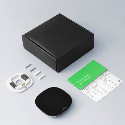 Ecobee Black Programmable Smart Thermostat with Touchscreen