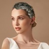 Unique Bargains Women's Elegant Lace Wide Hairband 5.91"x5.12" 1 Pc - 2 of 3