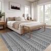 Indoor Modern Washable Soft Non Slip Area Rugs Contemporary Low Pile Floor Carpet for Bedroom Living Room Home Office - 4 of 4