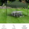 Pop Up Canopy Tent, Folding Shelter, Easy Setup Outdoor Canopy with No Sidewall, Height Adjustable Gazebo for Camping & Events - 3 of 4