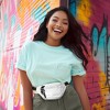 Dalix Fanny Pack w/ 3 Pockets Traveling Concealment Pouch Airport Money Bag - 4 of 4