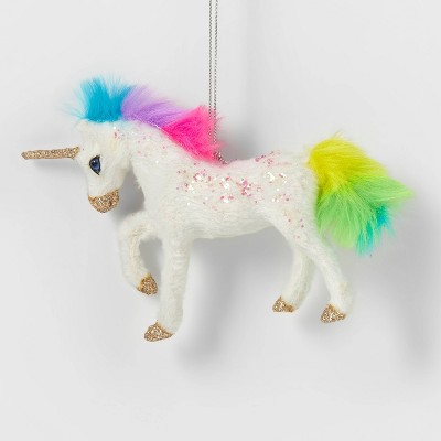 Rainbow Unicorn Christmas Tree Ornament - Wondershop™